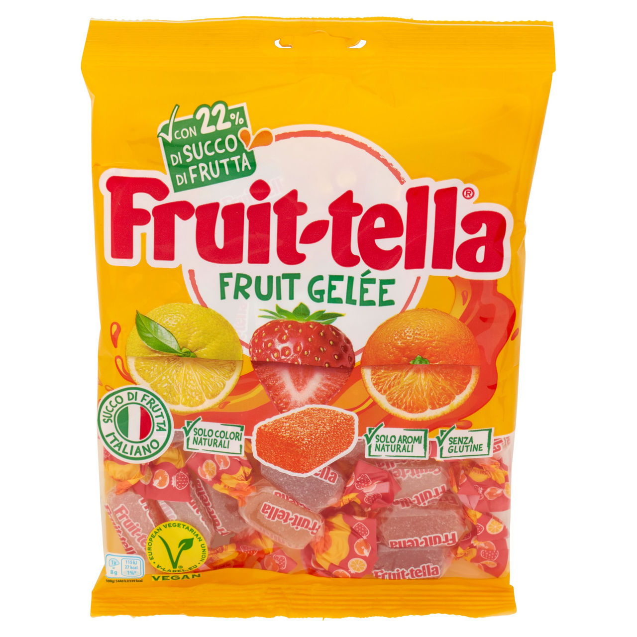 Fruit-tella Fruit Gelée 180 g in vendita online