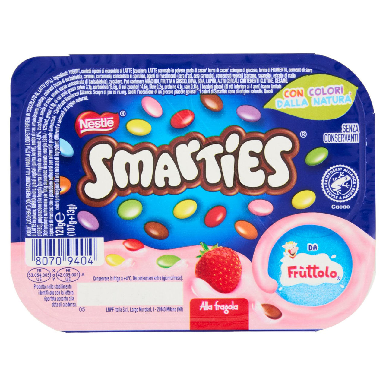 Fruttolo alla Fragola Smarties in vendita online