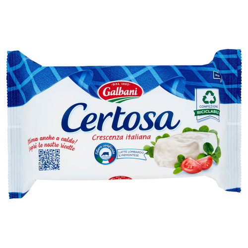 Galbani Certosa Crescenza italiana 165 g