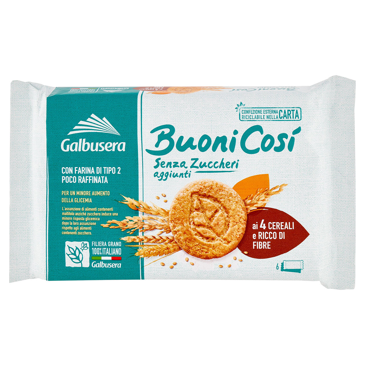 Galbusera BuoniCosì ai 4 cereali in vendita online