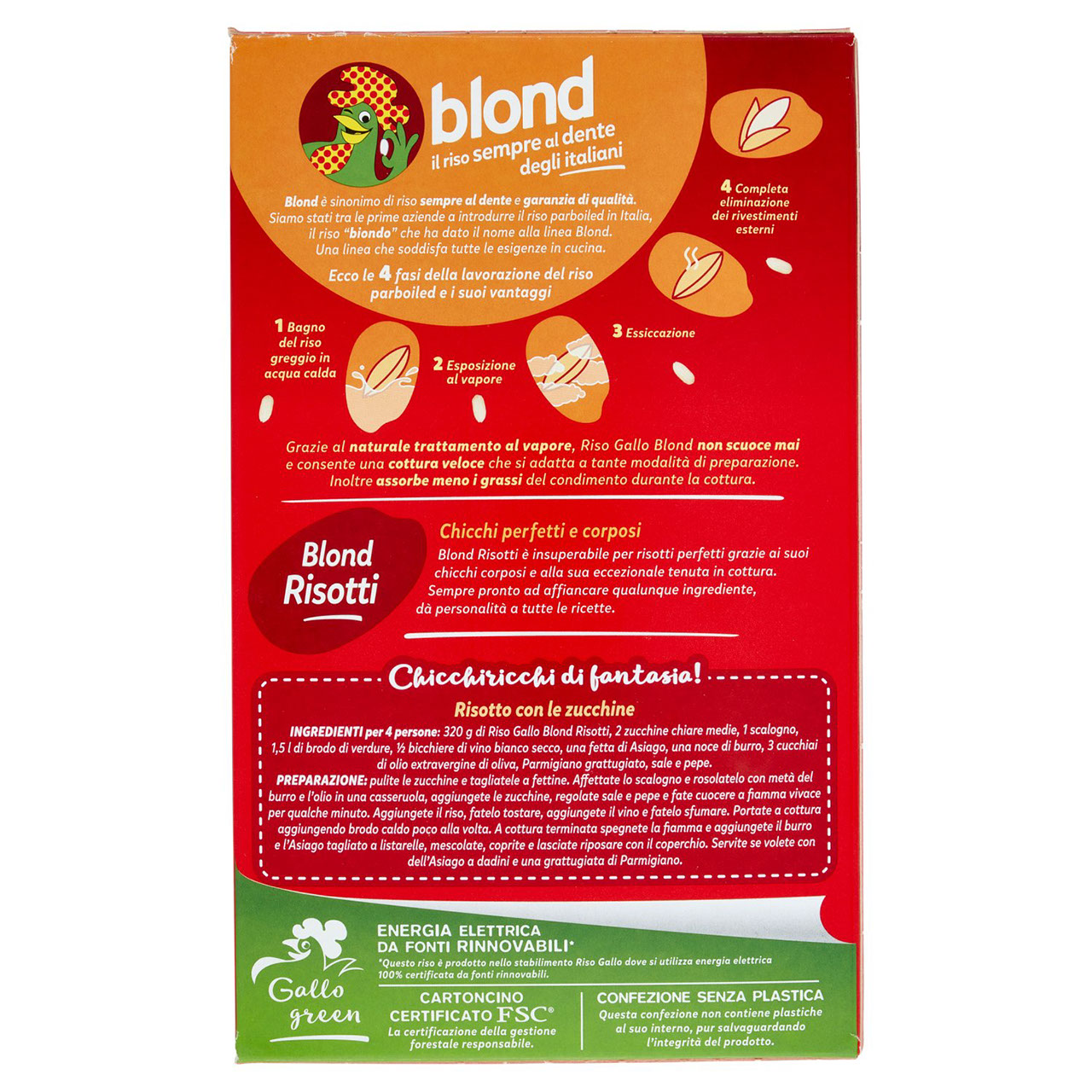 Gallo blond Risotti 10 minuti 1 kg