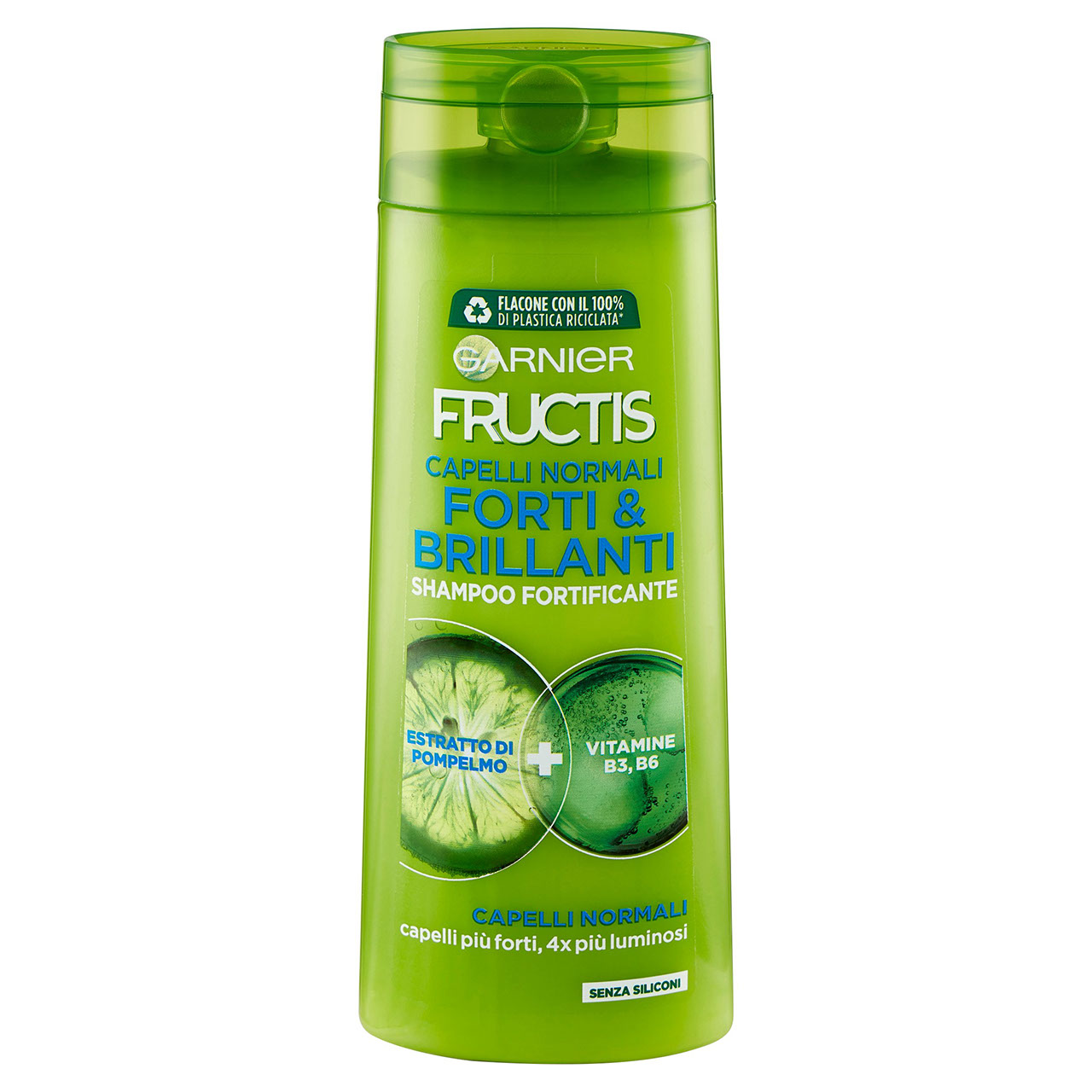 Garnier Shampoo Fructis Capelli Normali, Capelli Forti e Brillanti, 250 ml