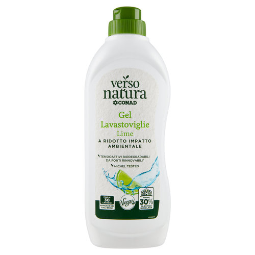 Gel Lavastoviglie Lime 650 ml Verso Natura Conad