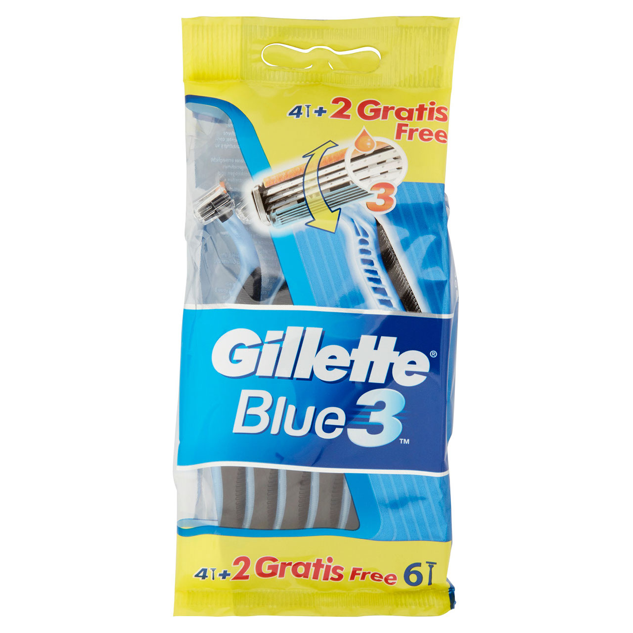 Gillette Blue3 Nitro 4   2 in vendita online