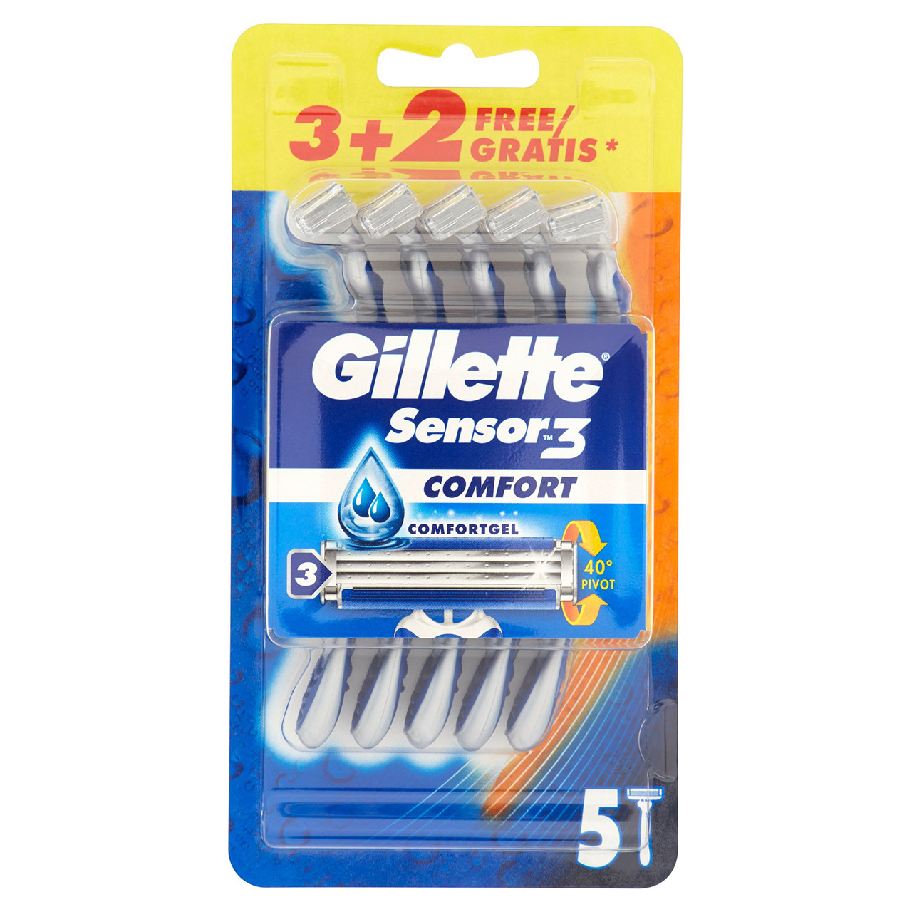 Gillette Sensor3 Comfort Usa e Getta 3 2 Gratis