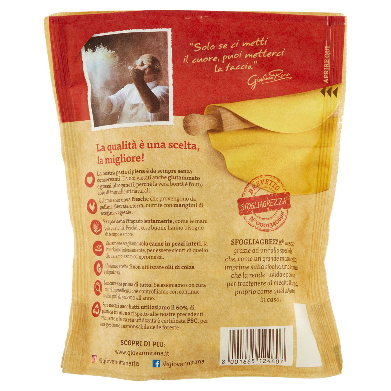 Giovanni Rana Sfogliagrezza Cappelletti Crudo 250 g