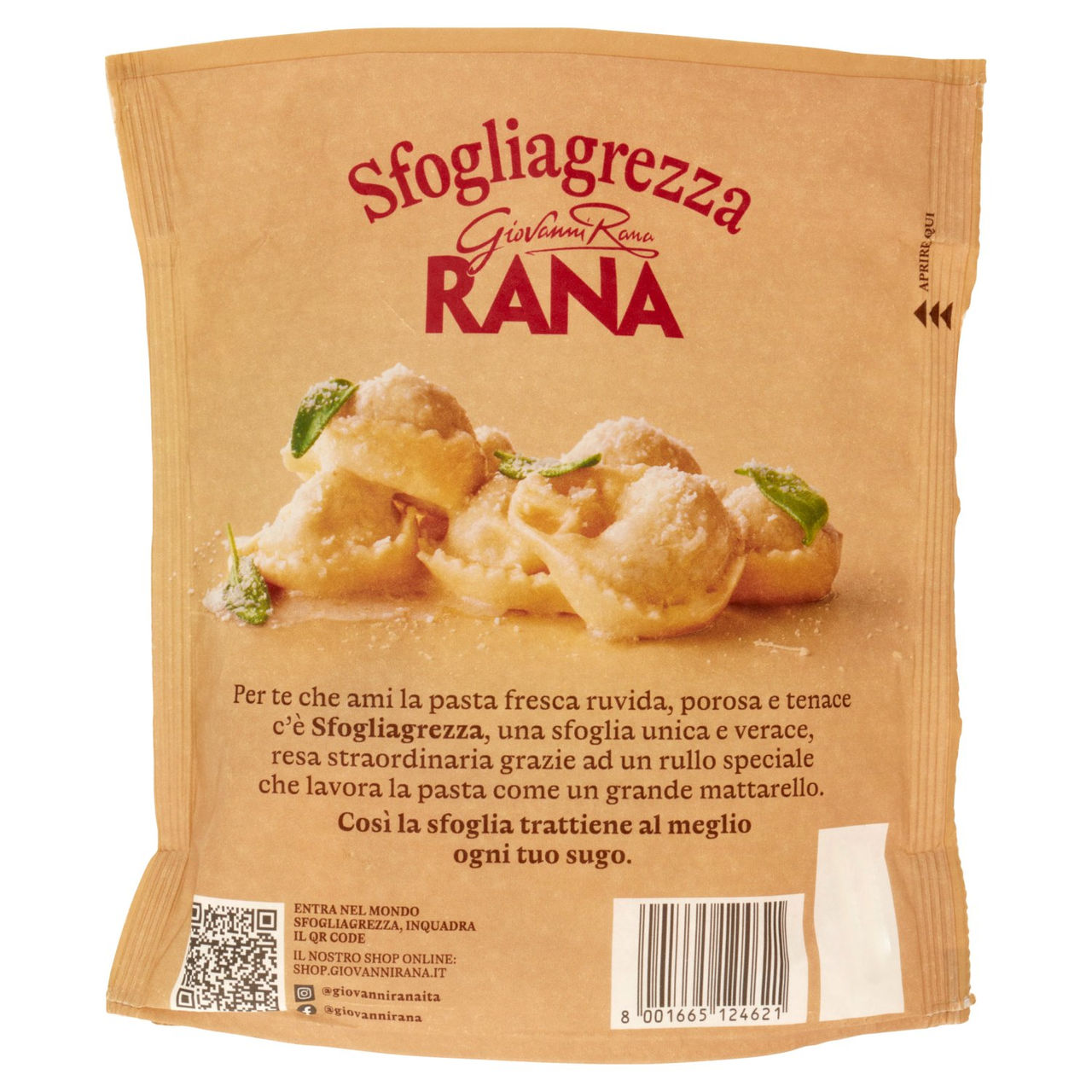 Sfogliagrezza Ricotta Spinaci Rana in vendita online