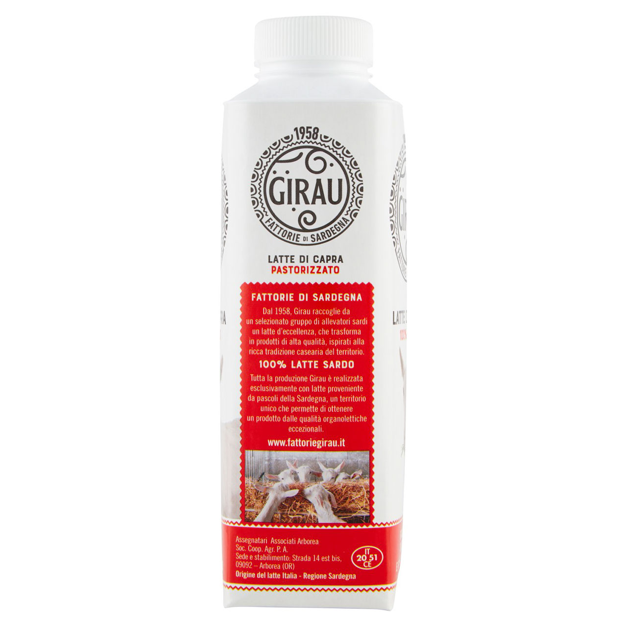 Girau Latte di Capra 100% Sardo 500 ml