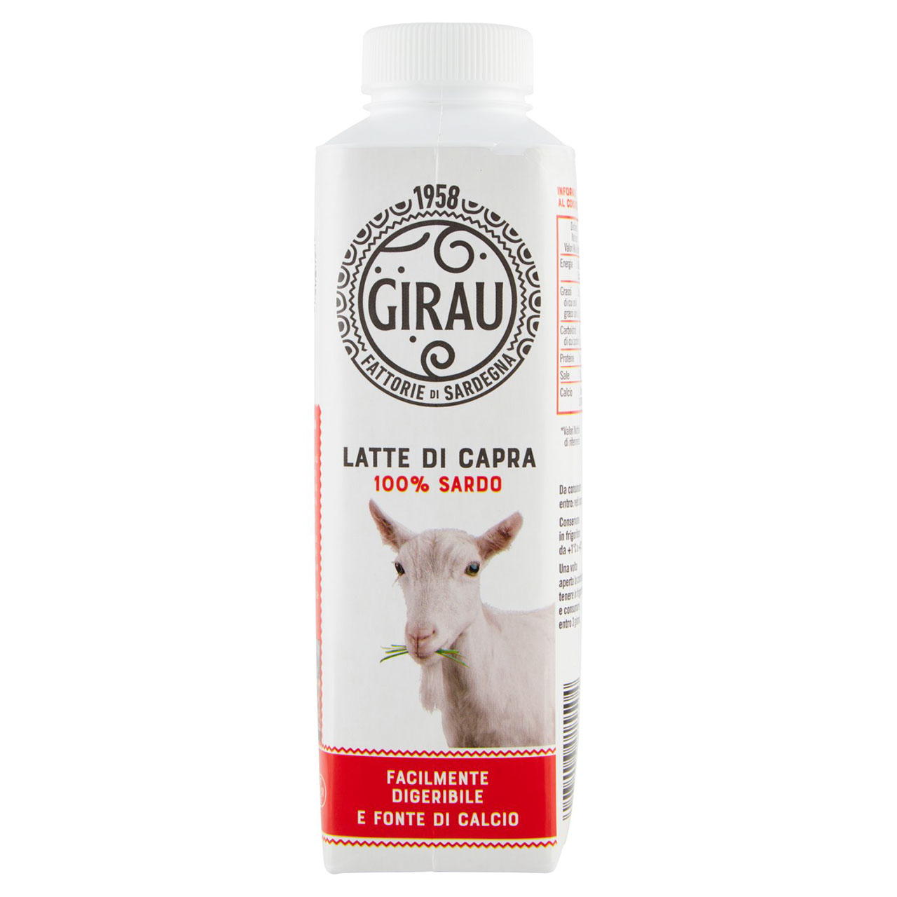 Girau Latte di Capra 100% Sardo 500 ml