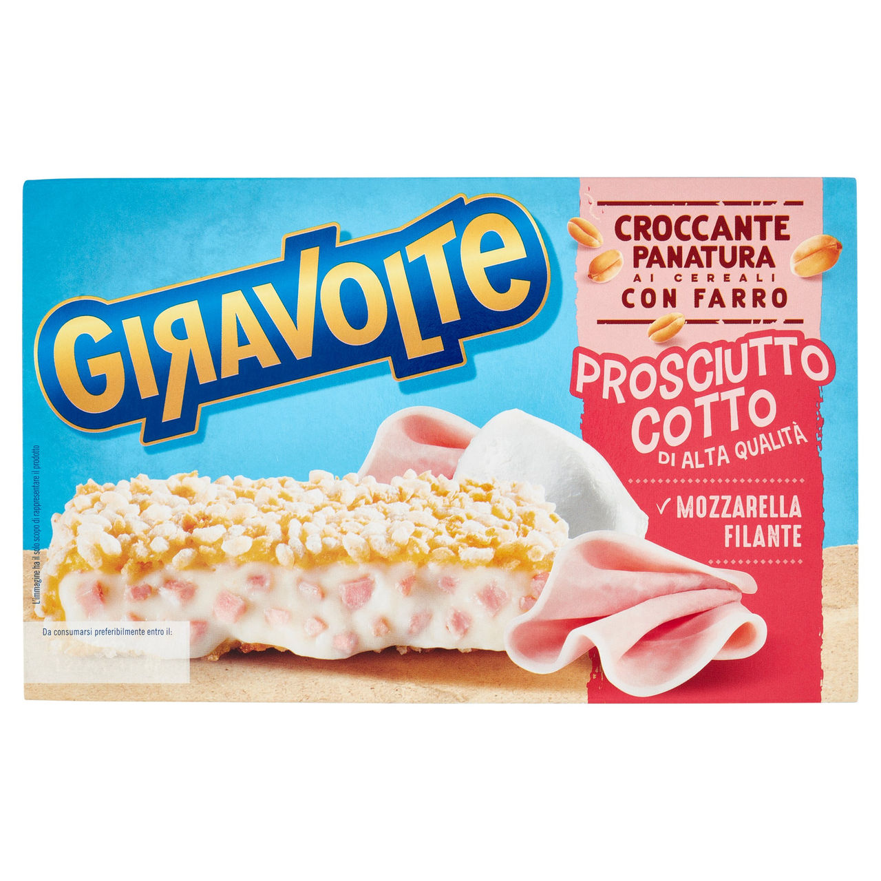 Giravolte Crocca e Fila Prosciutto Cotto 2x85g