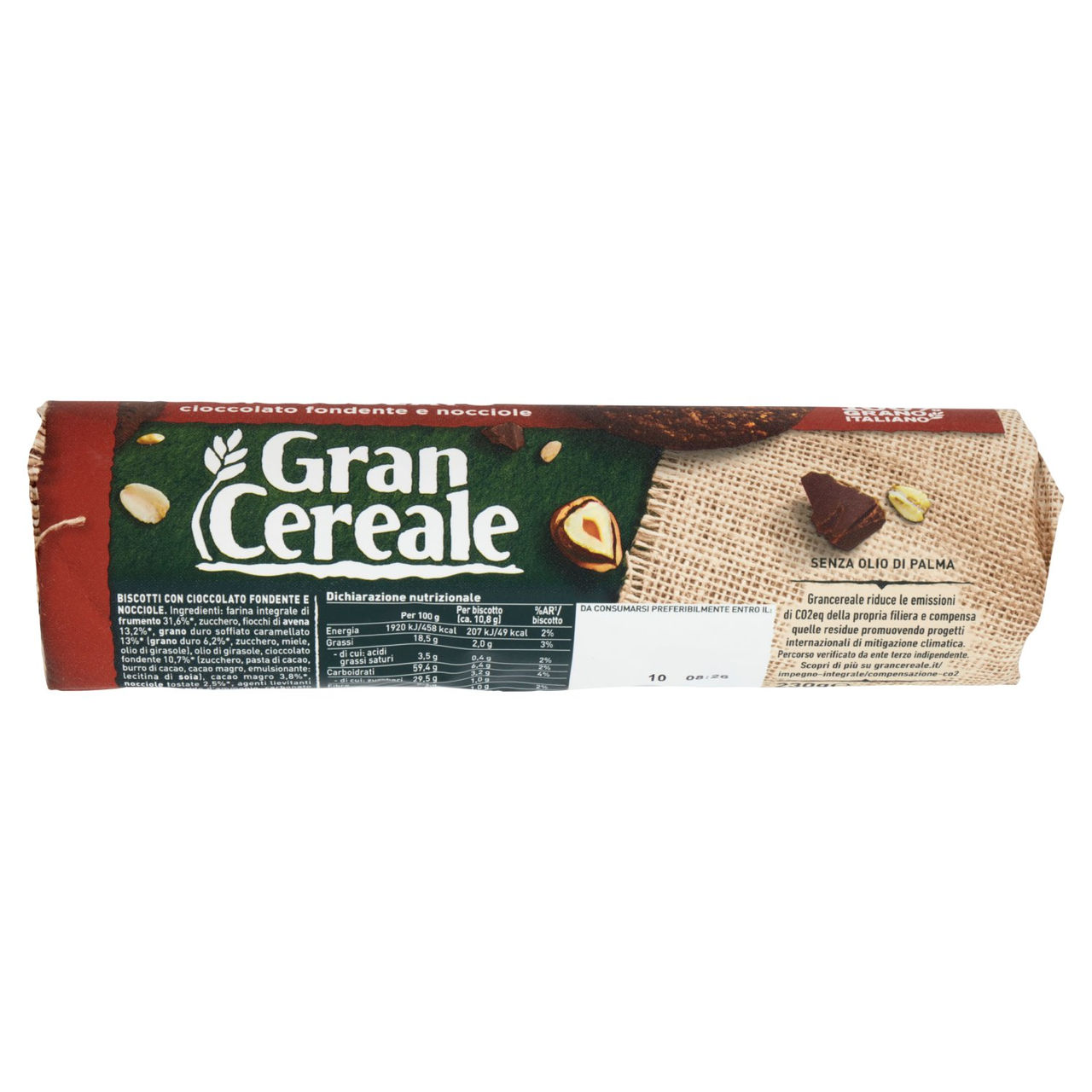 Gran Cereale Cioccolato Tubo 230 g