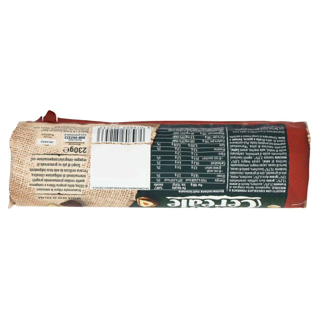 Gran Cereale Cioccolato Tubo 230 g