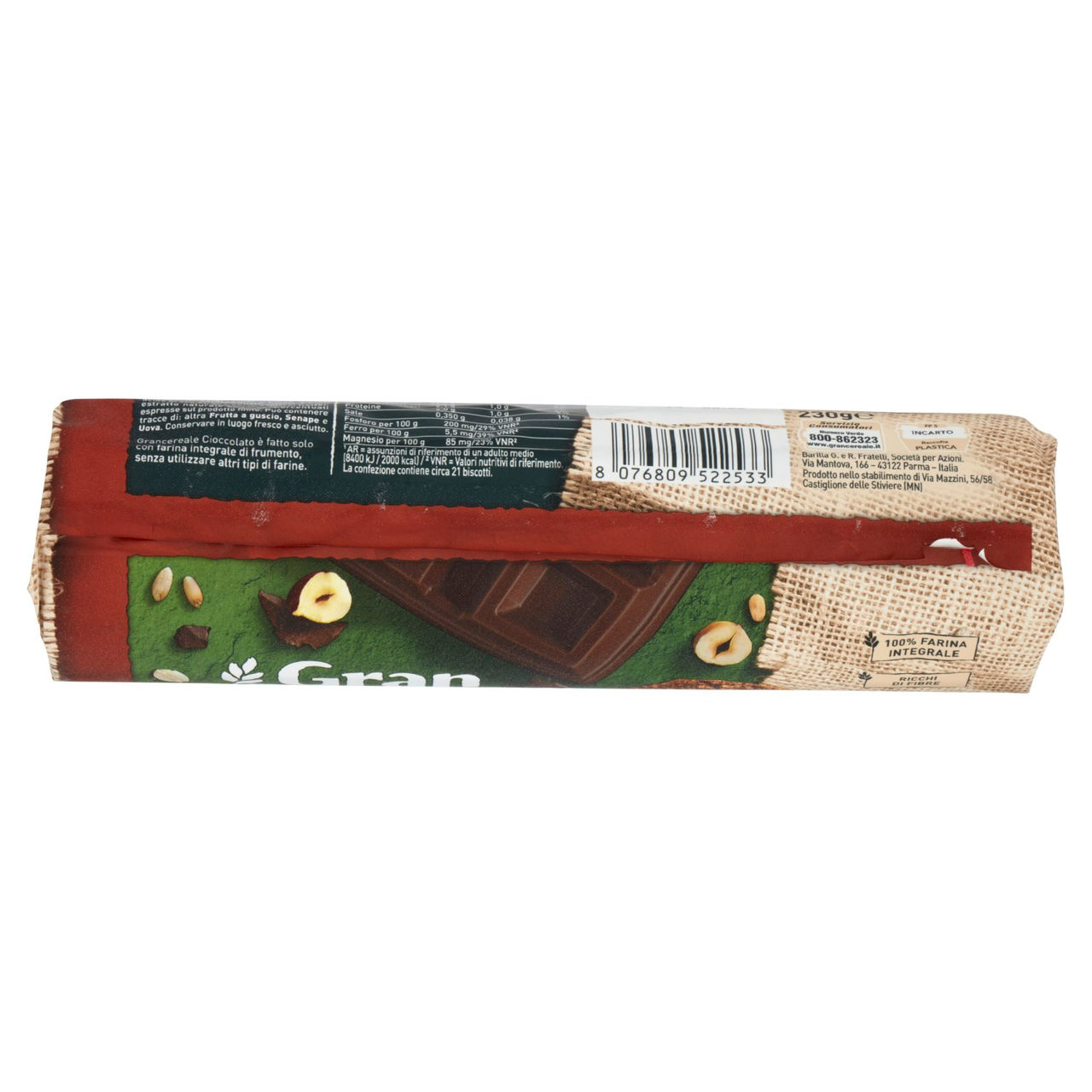 Gran Cereale Cioccolato Tubo 230 g