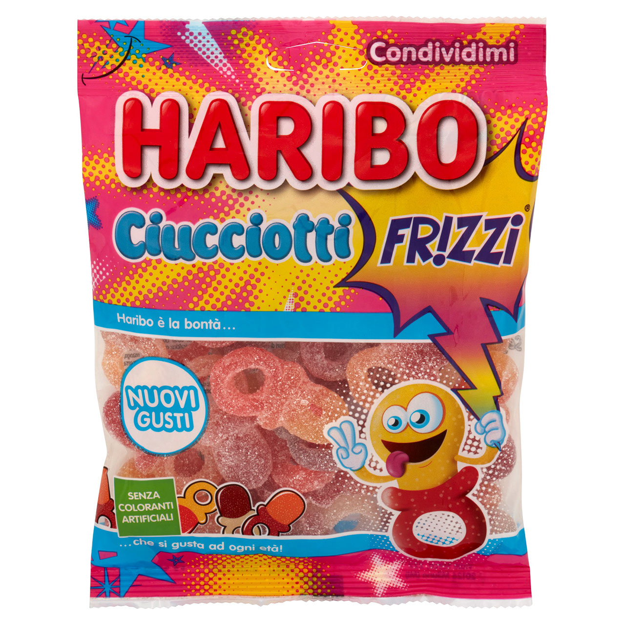 Haribo Ciucciotti Fr!zzi 175 g in vendita online