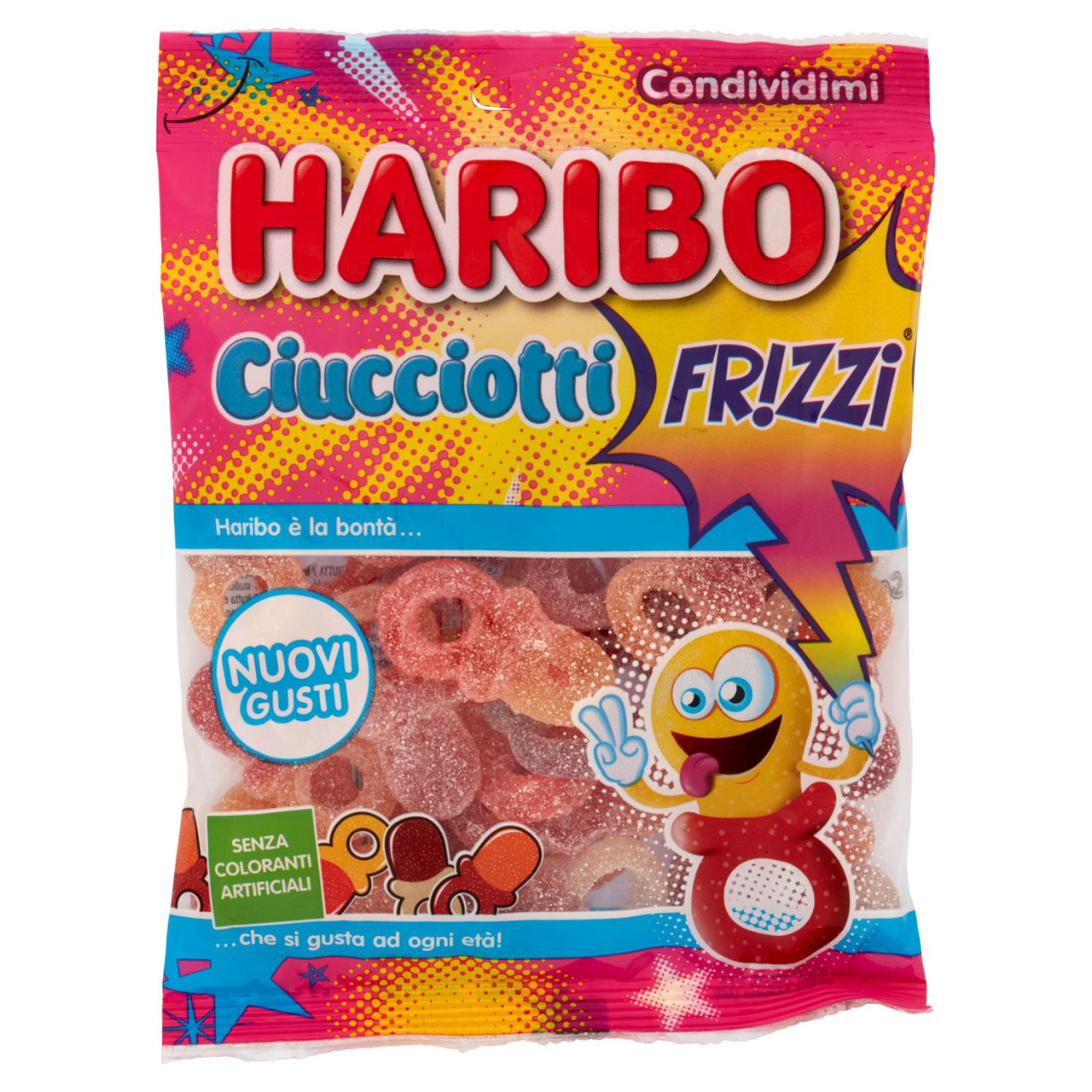 Haribo Ciucciotti Fr!zzi 175 g in vendita online