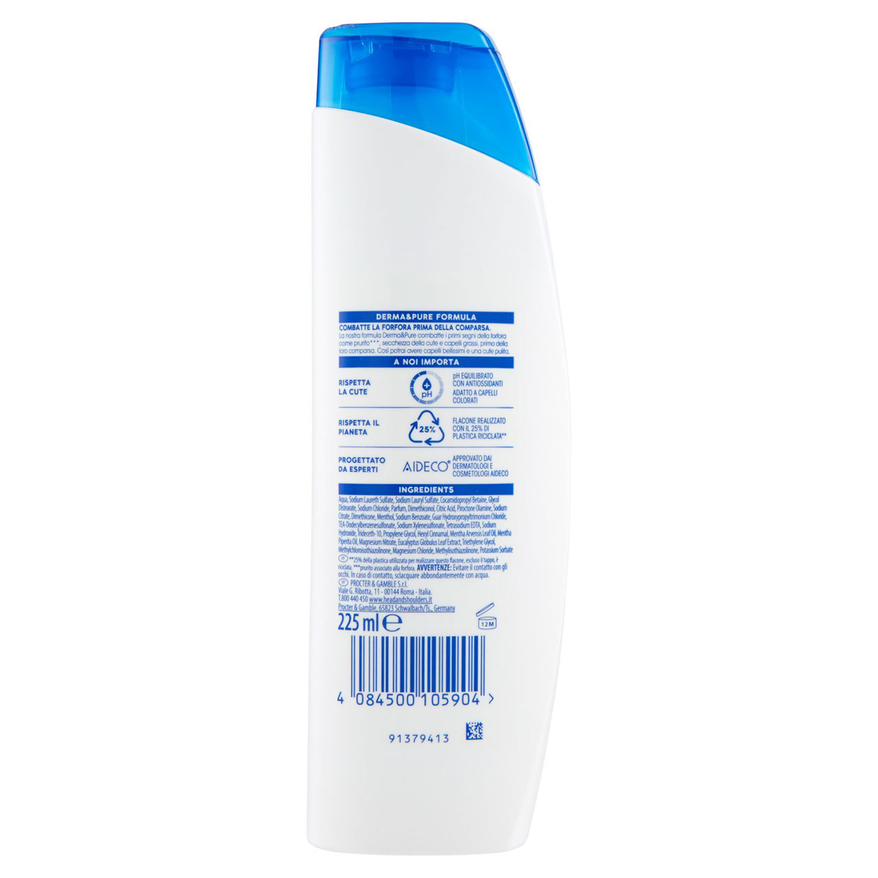 Head & Shoulders Shampoo Antiforfora   Balsamo 2in1 Antiprurito 225 ml