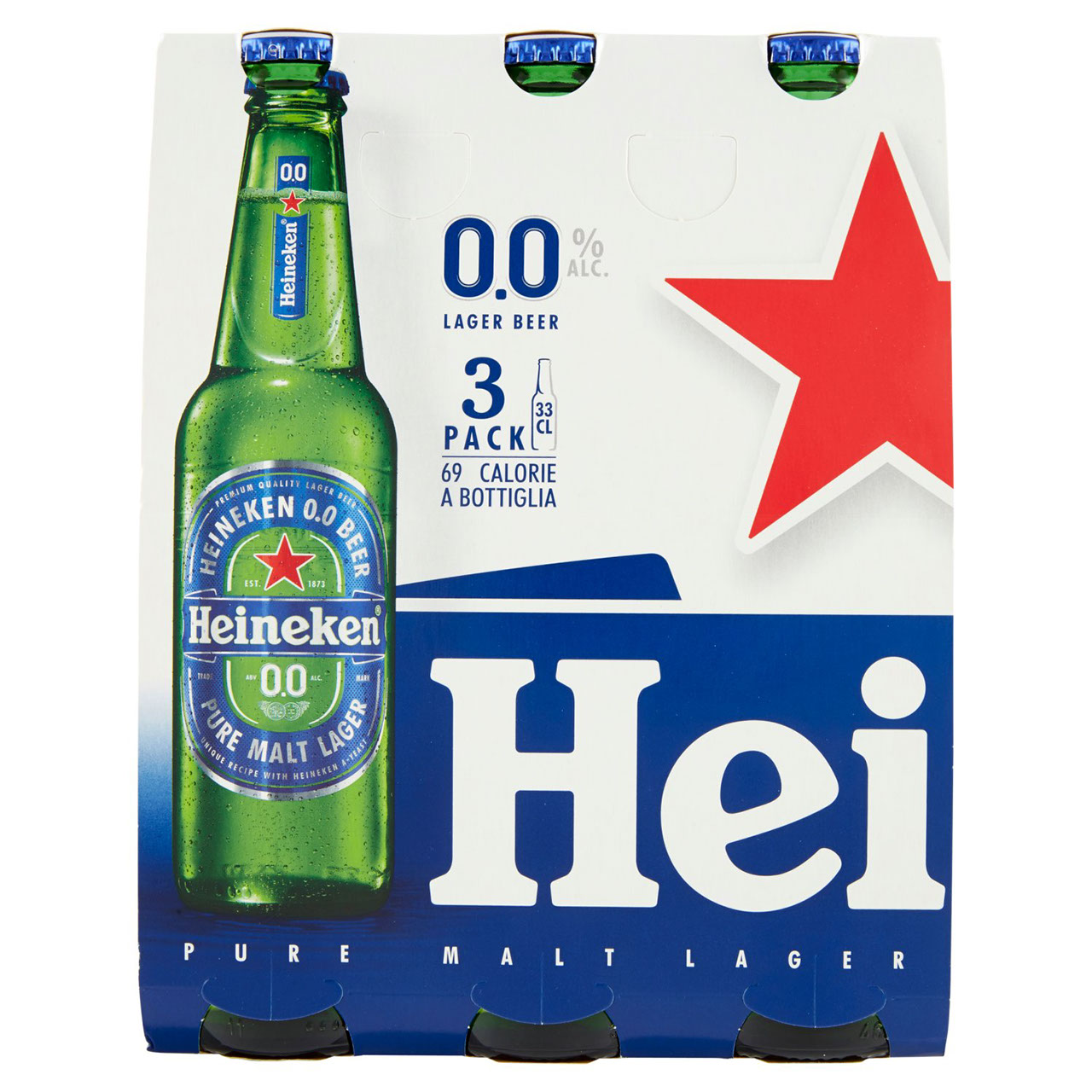 Heineken 0.0 3 x 33 cl