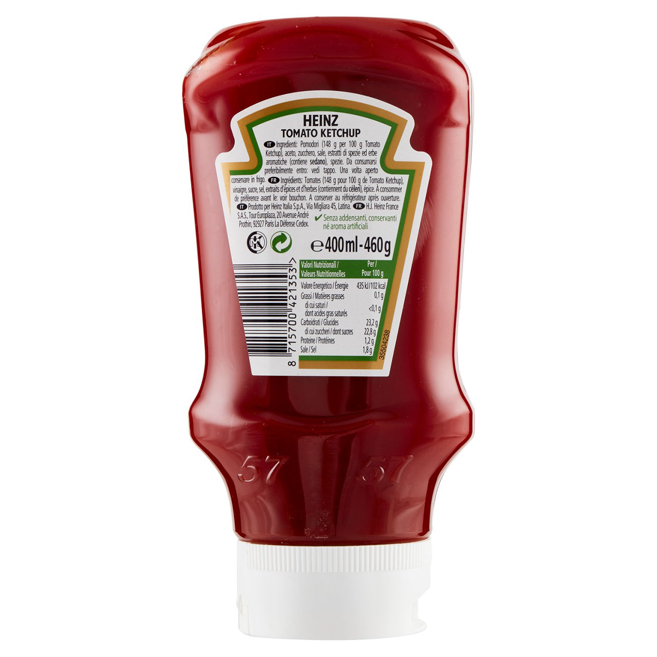 Heinz Tomato Ketchup 400 ml in vendita online