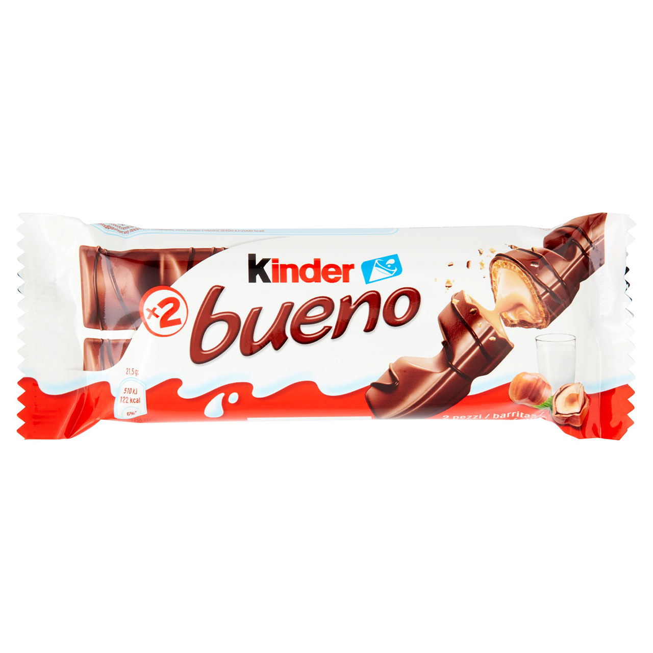 Kinder bueno 2 pezzi 43 g