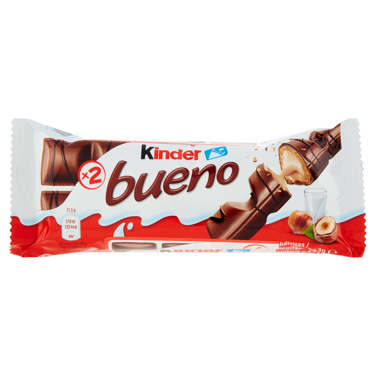 Kinder bueno 6 x 43 g