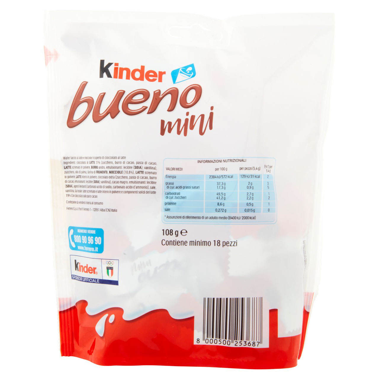 Kinder bueno Mini 108 g