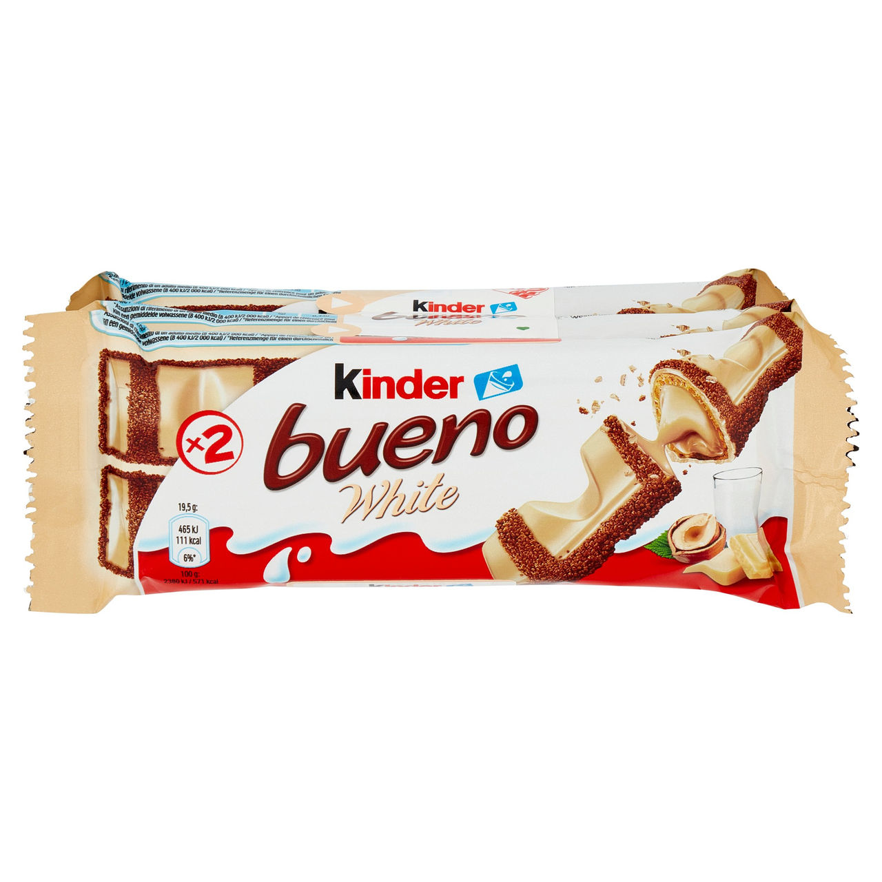 Kinder Bueno White 3 x 39 g in vendita online