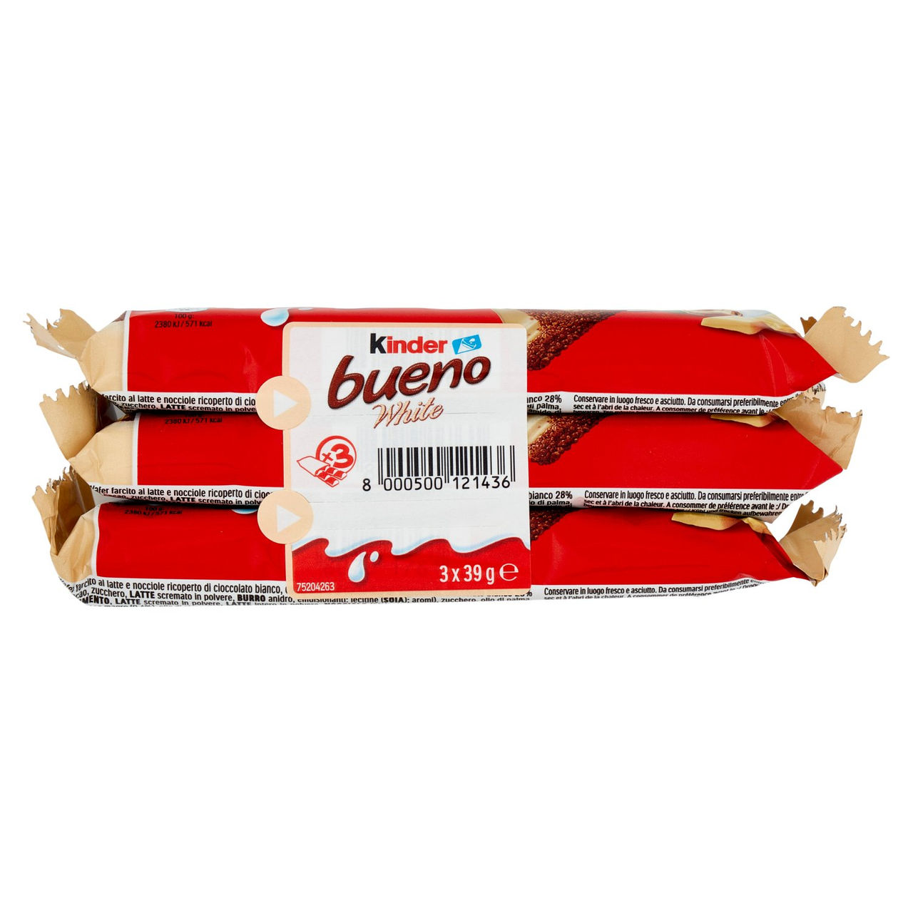 Kinder Bueno White 3 x 39 g in vendita online