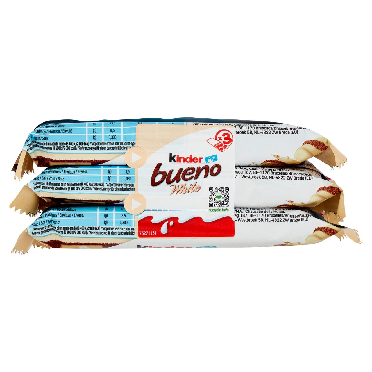 Kinder Bueno White 3 x 39 g in vendita online