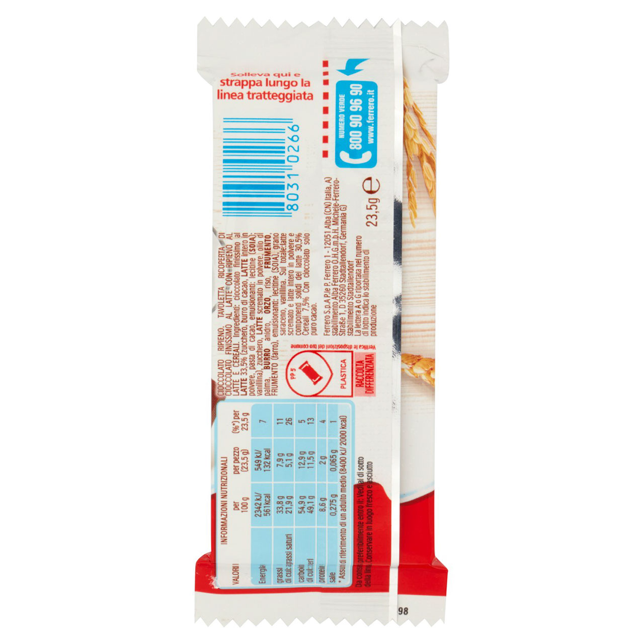 Kinder Cereali 23,5 g