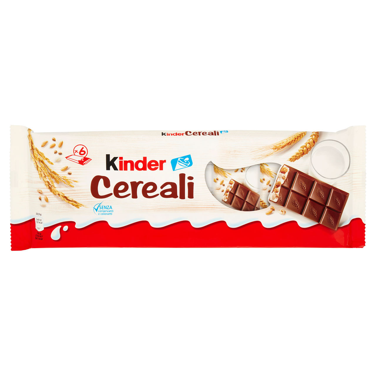 Kinder Cereali 6 x 23,5 g in vendita online