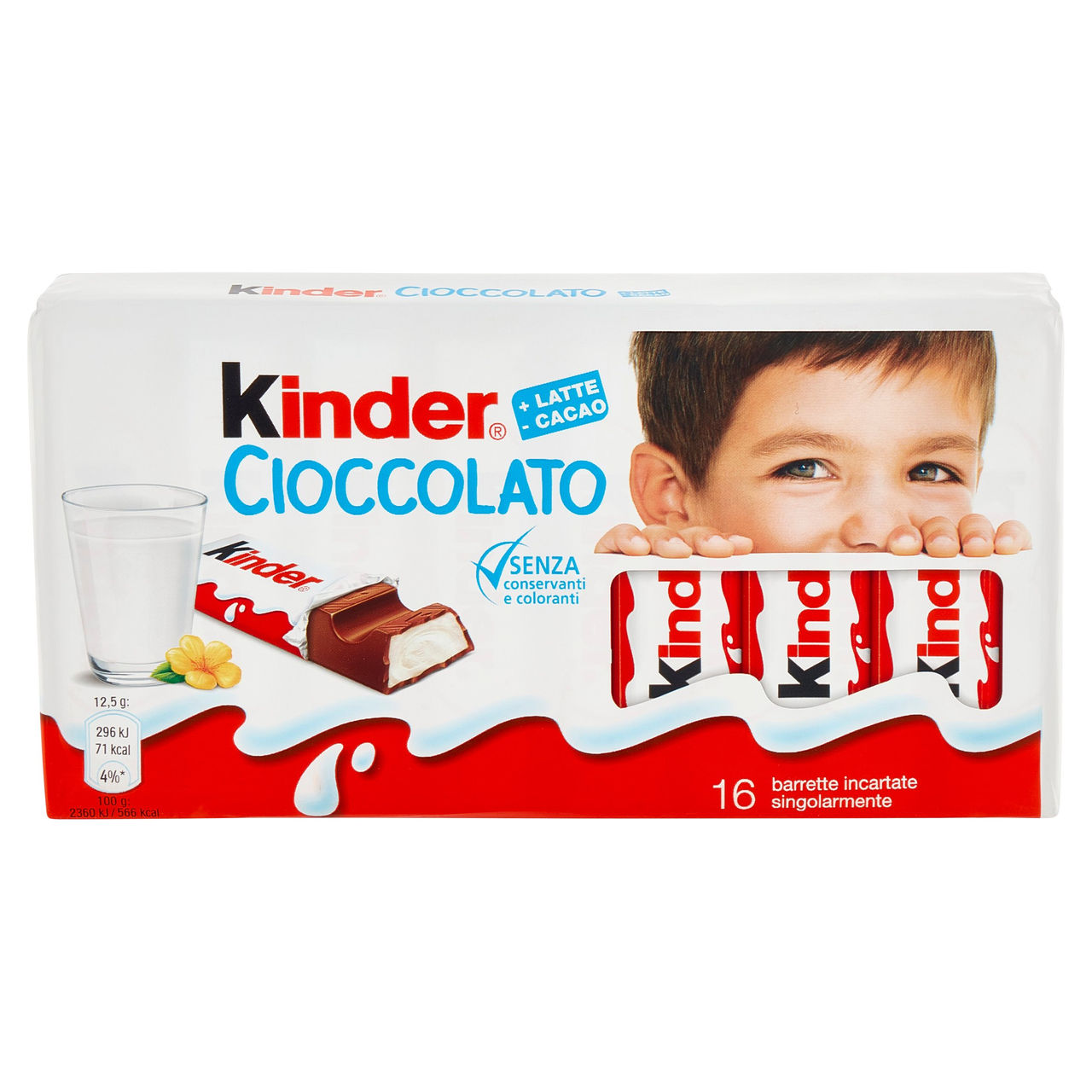 Kinder Cioccolato 16 x 12,5 g in vendita online