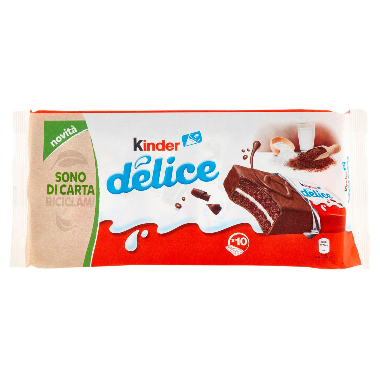 Kinder délice 10 x 39 g in vendita online