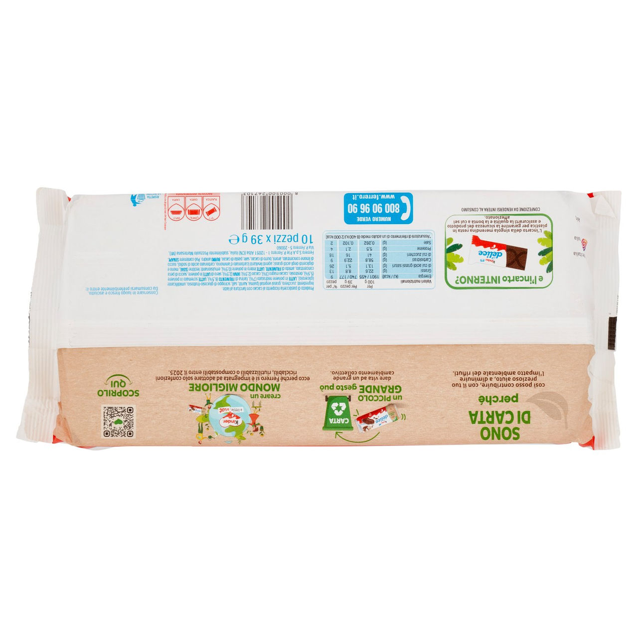 Kinder délice 10 x 39 g in vendita online