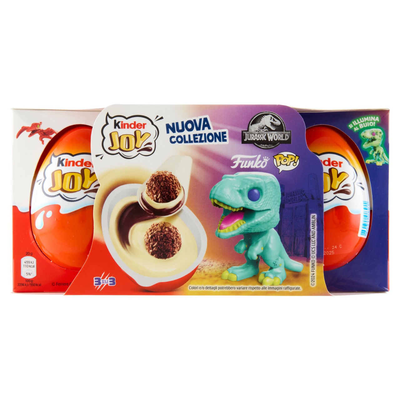 Kinder Joy Jurassic World 3 x 20 g