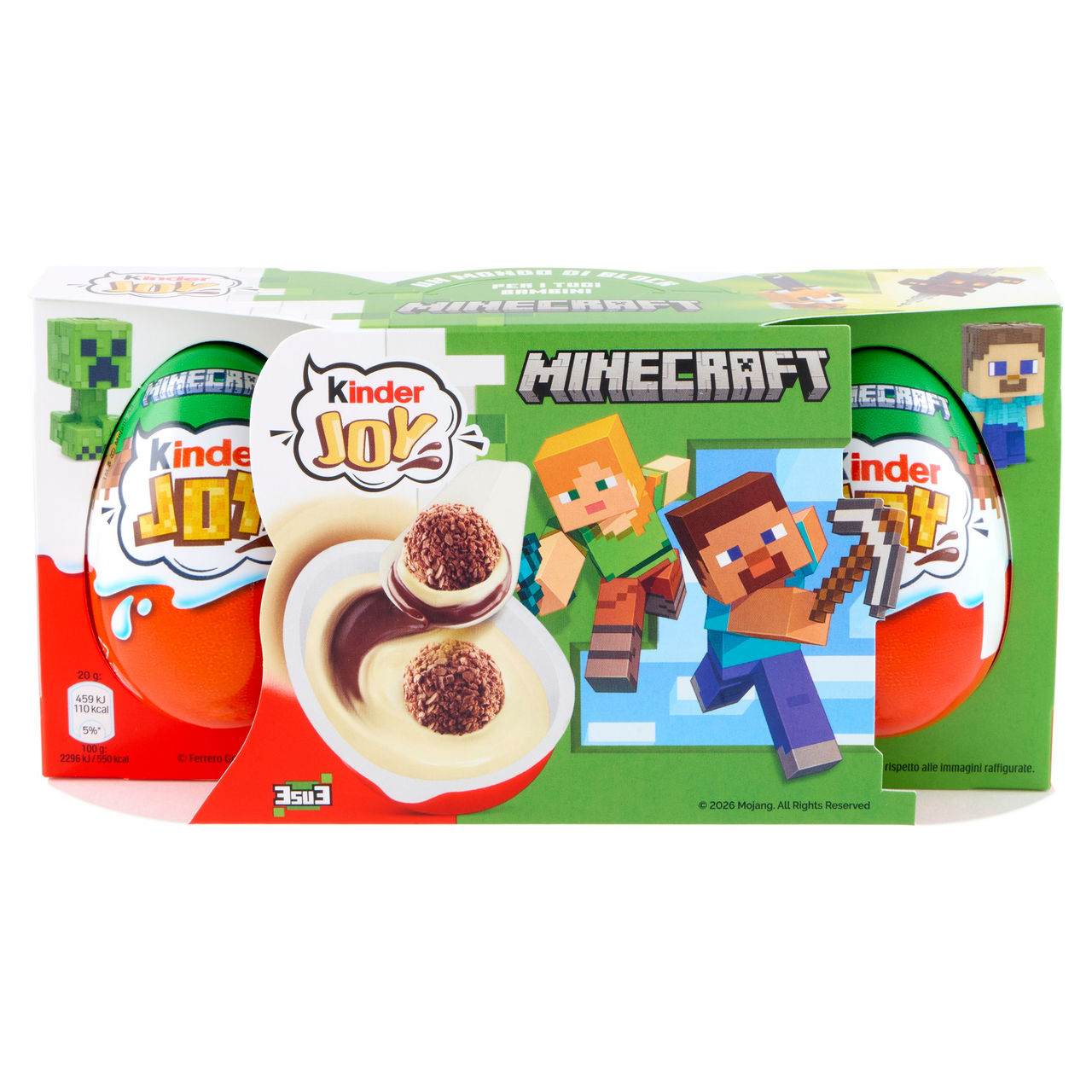 Kinder Joy Minecraft 3 x 20 g