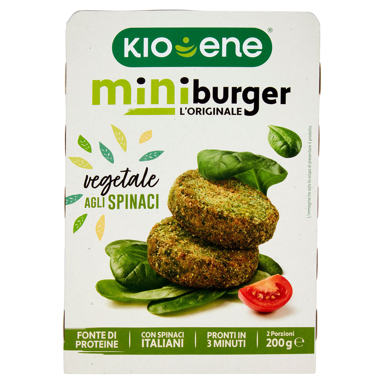 Kioene miniburger agli Spinaci in vendita online