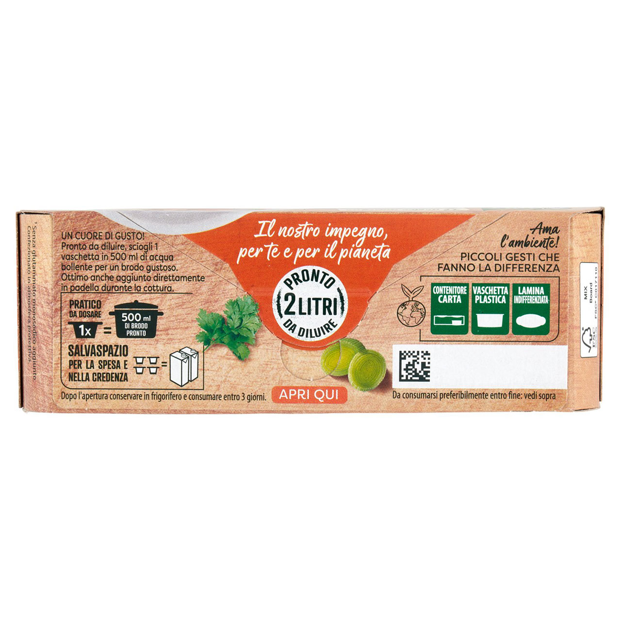 Knorr Cuore di Brodo Delicato 4 x 28 g