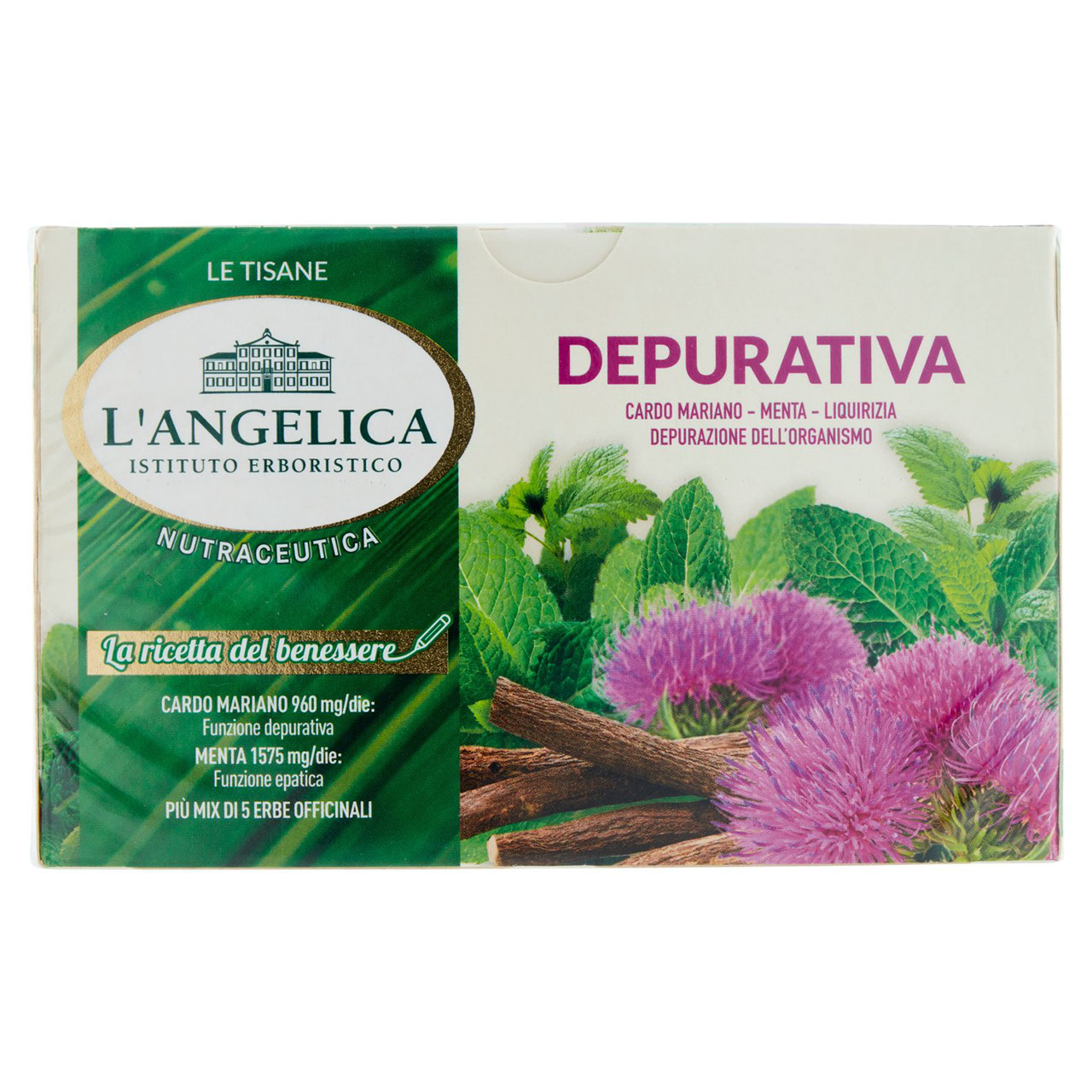 L'Angelica Le Tisane Nutraceutica Depurativa