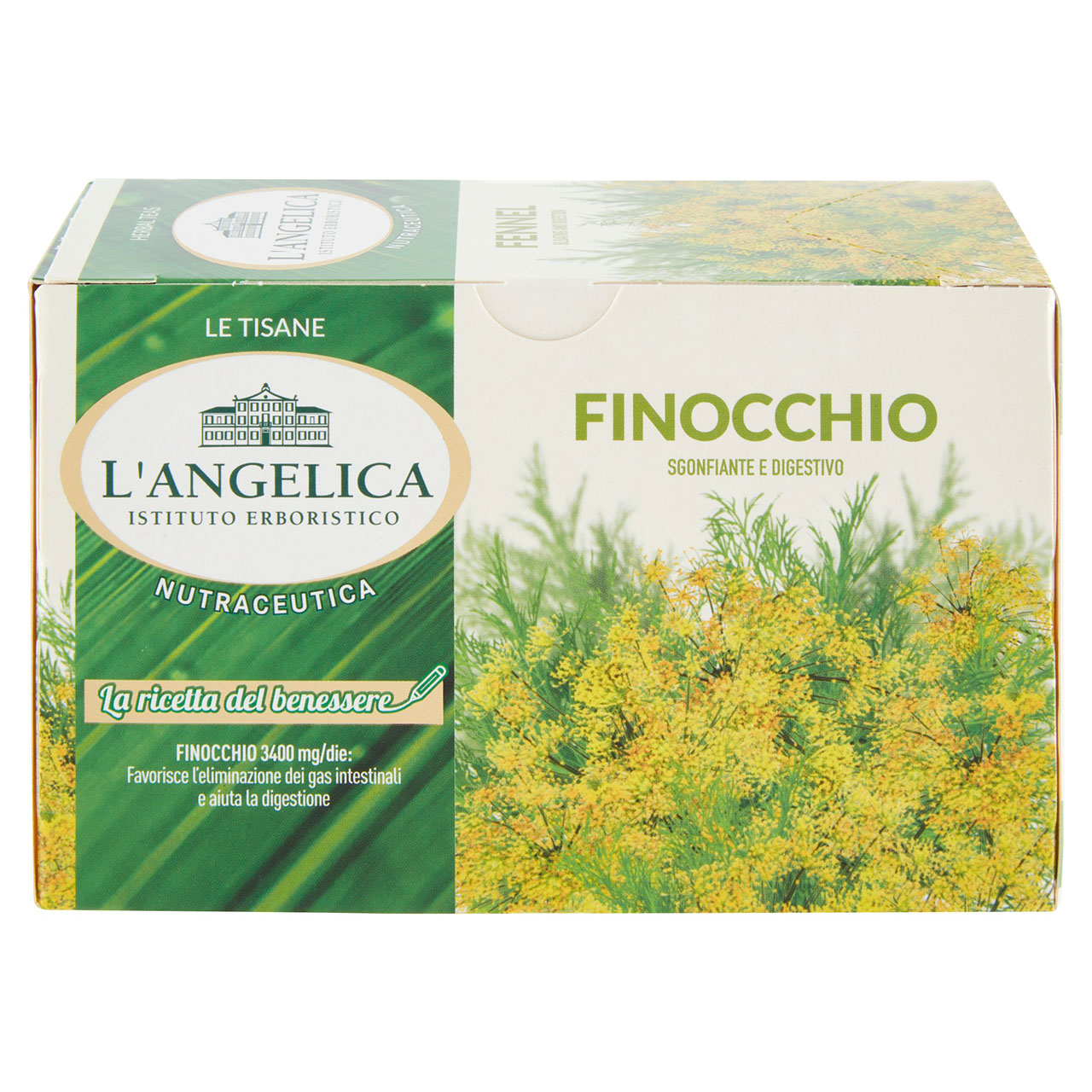 L'Angelica Le Tisane Nutraceutica Finocchio 20 Filtri 40 g