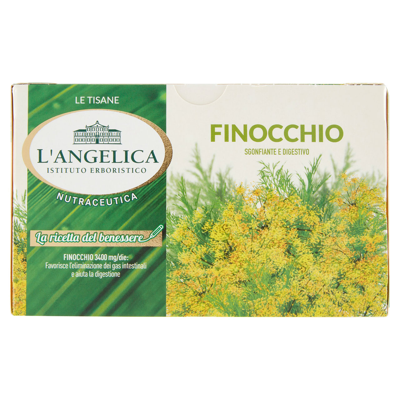 L'Angelica Le Tisane Nutraceutica Finocchio 20 Filtri 40 g