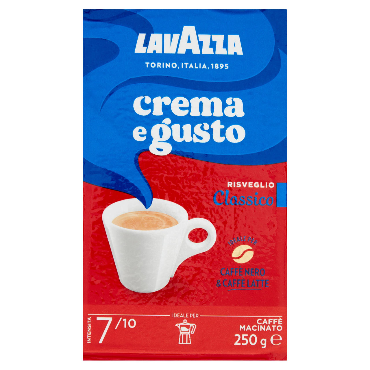 Lavazza crema e gusto Classico Caffè Macinato 250 g