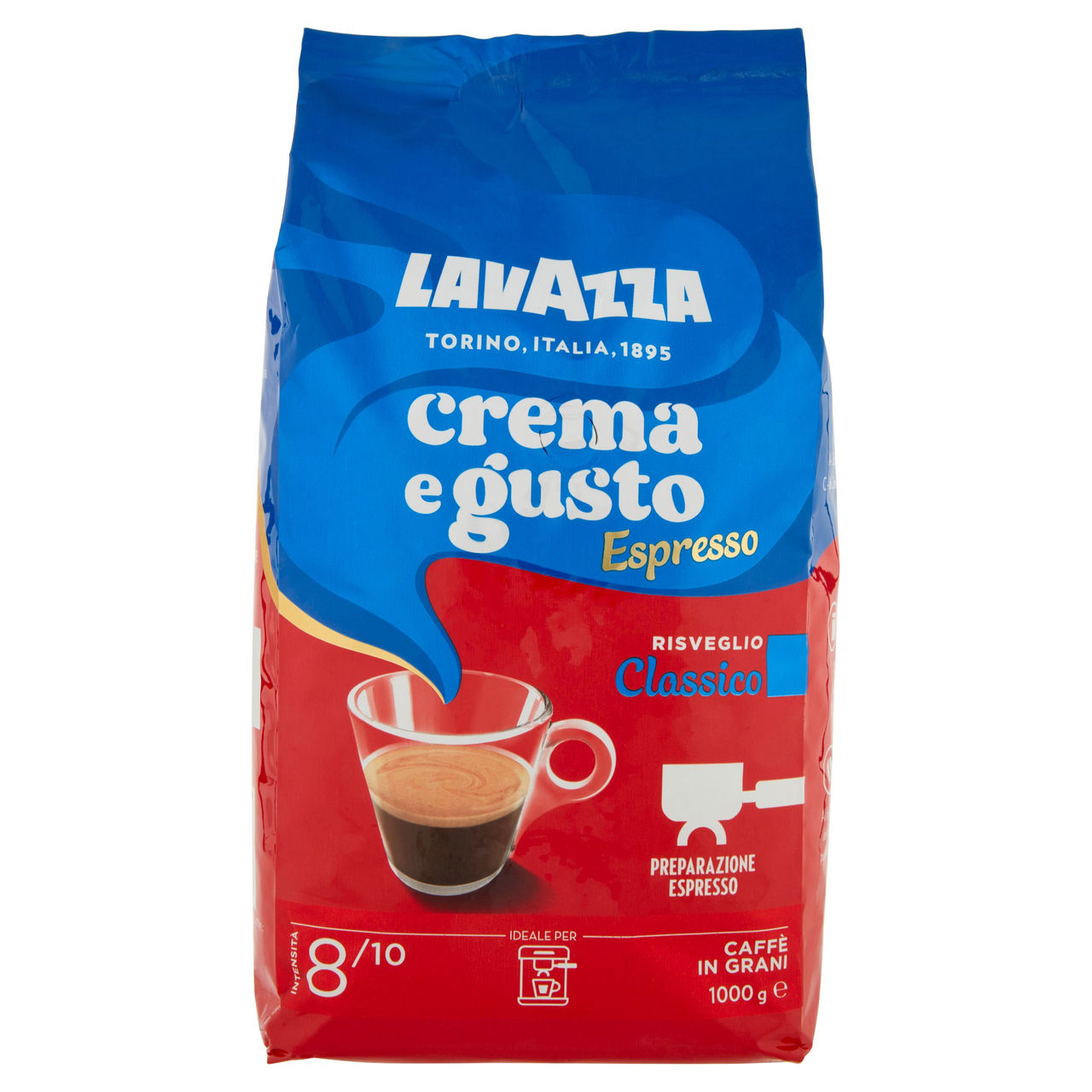 Lavazza CremaeGusto Classico Espresso Caffè Grani