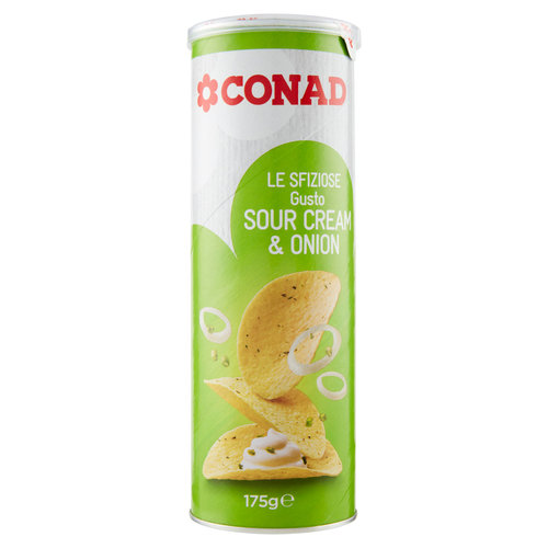 Le Sfiziose Gusto Sour Cream & Onion 175 g Conad