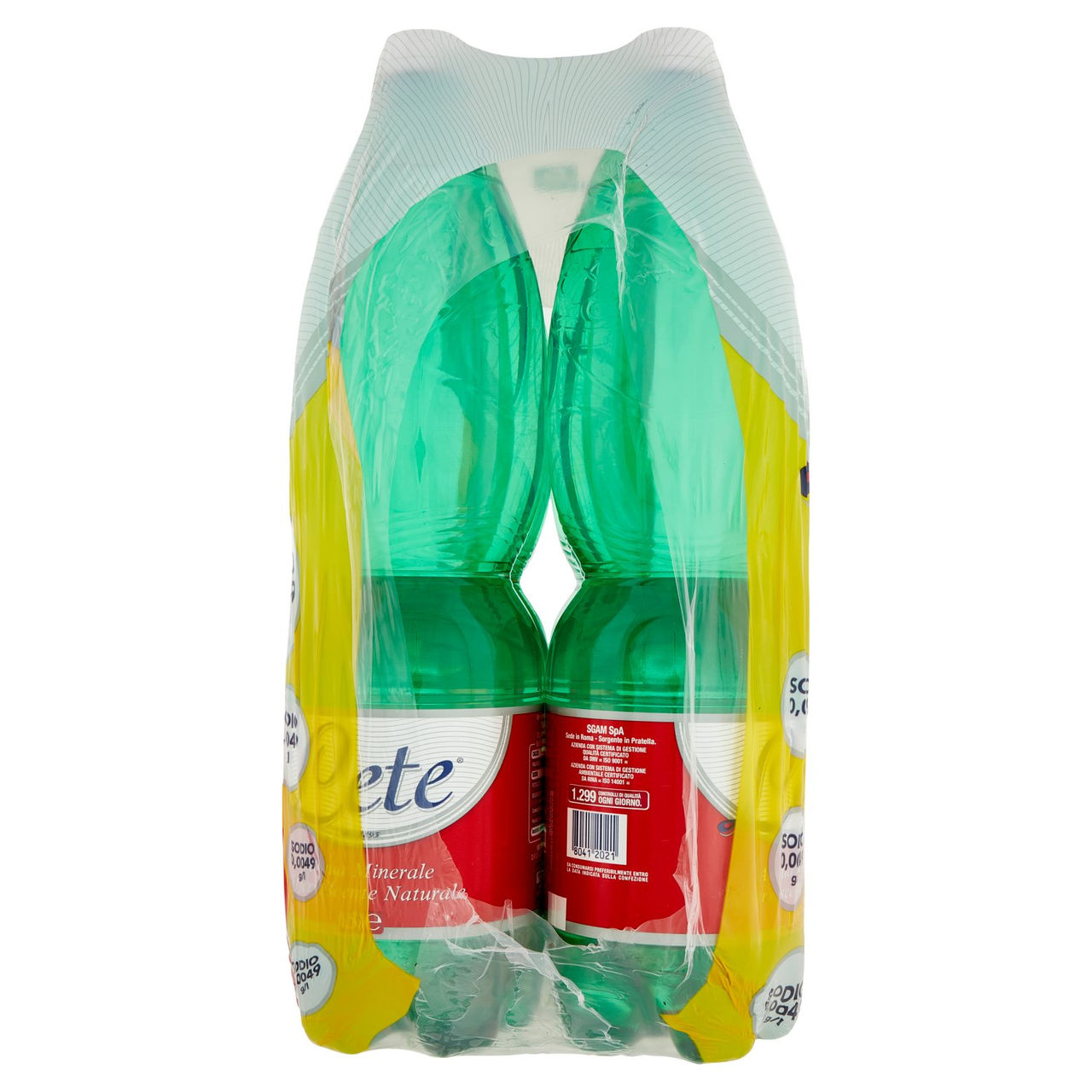 Lete Acqua Minerale Effervescente Naturale 6 x 1,5 l