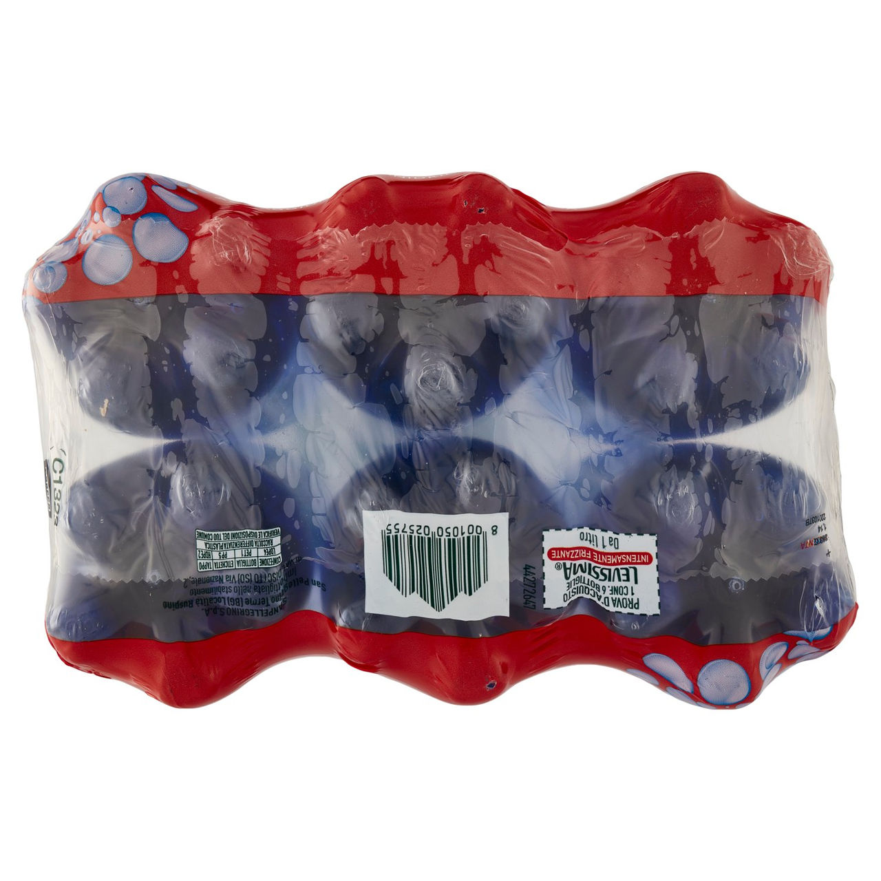 LEVISSIMA, Acqua Intensamente Frizzante 25% RPET 6 x 1 L