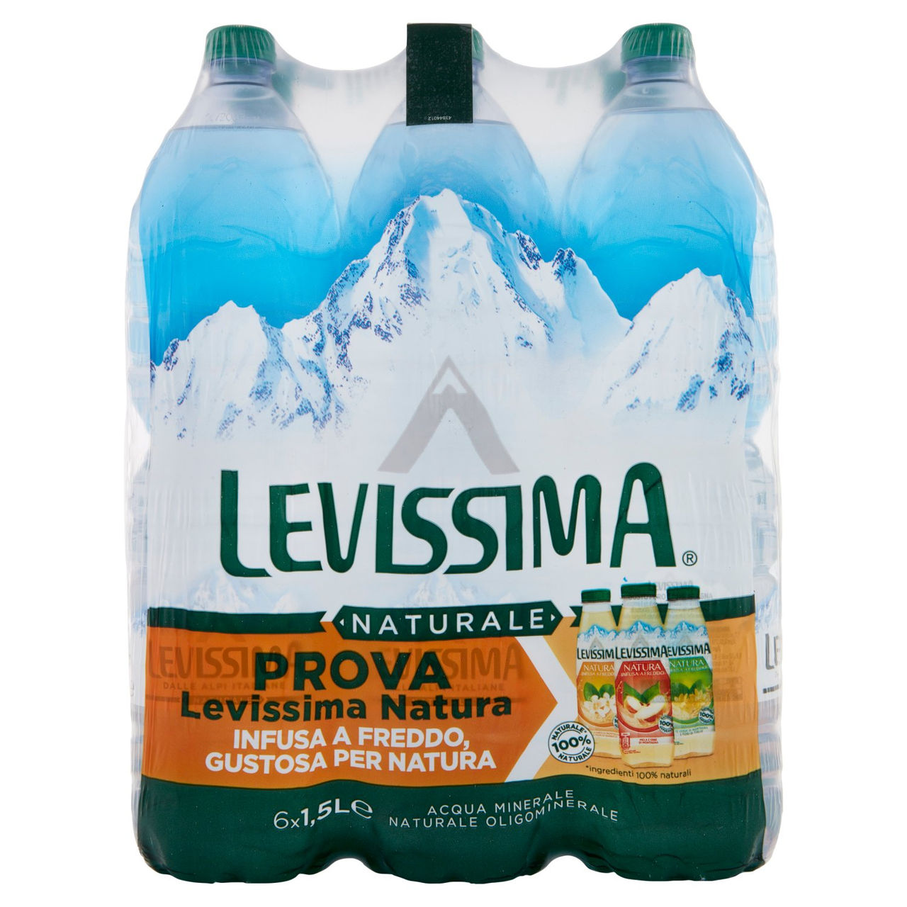 LEVISSIMA, Acqua Minerale Naturale Oligominerale, 6 x 1,5 L