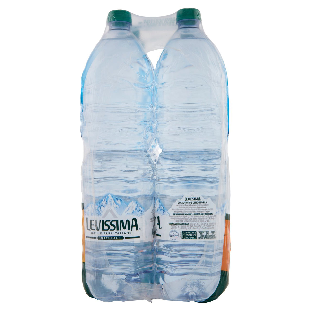 LEVISSIMA, Acqua Minerale Naturale Oligominerale, 6 x 1,5 L