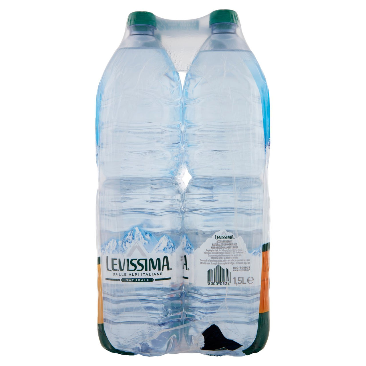 LEVISSIMA, Acqua Minerale Naturale Oligominerale, 6 x 1,5 L