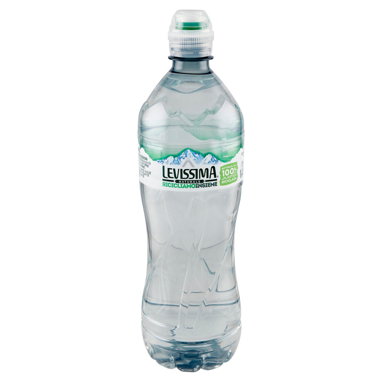 LEVISSIMA, Acqua Naturale, 100% RPET, 75 cl