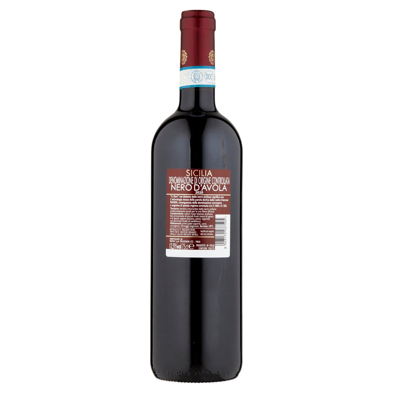 LI RACI Nero d'Avola Sicilia DOC 75 cl